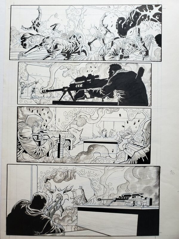 planche originale par Jack Jadson - Planche originale
