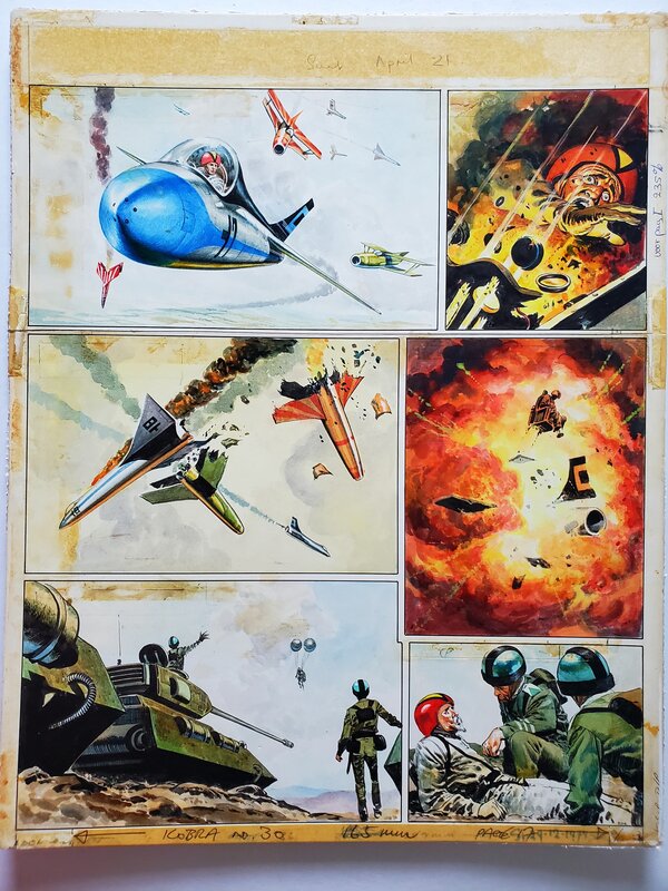 Don Lawrence, THE TRIGAN EMPIRE   THE UNSCRUPULOUS SERVANT couleur directe - Comic Strip