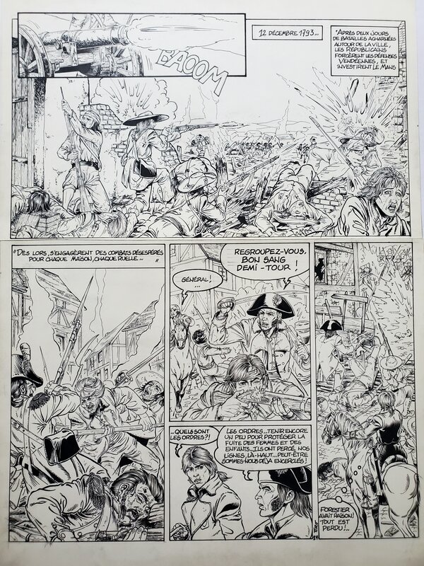 Pierre Legein, DAMPIERRE   T5 LE CORTEGE MAUDIT - Comic Strip