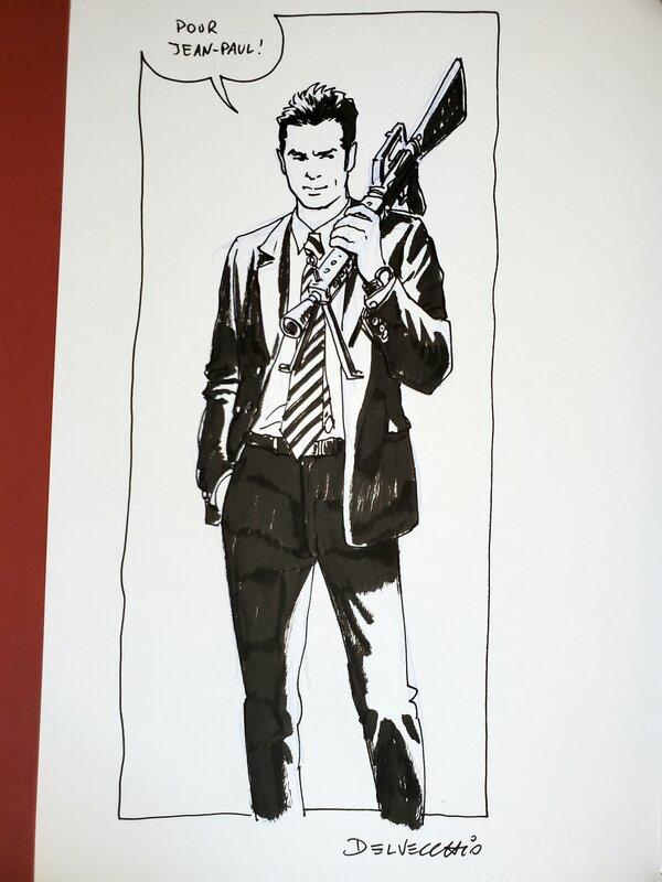 Pasquale Del Vecchio, BLACKLINE  T1 GUERRE PRIVEE - Sketch