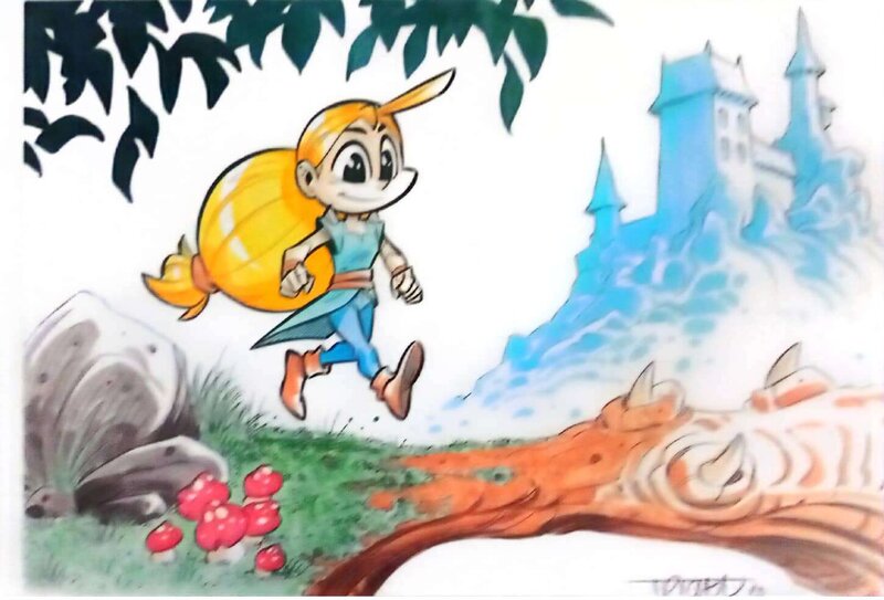 Pernille par Cyril Trichet - Illustration originale