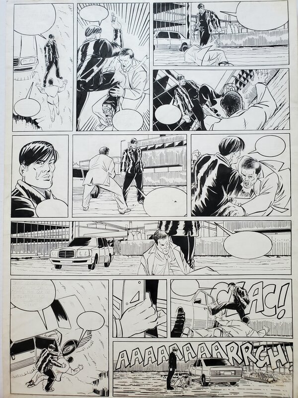 BUSHIDO par Michel Koeniguer - Planche originale