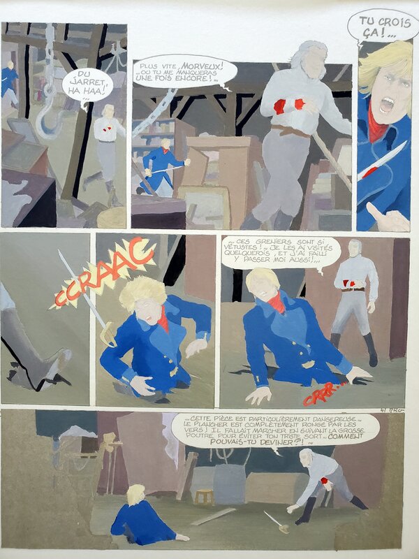 Pierre Legein, DAMPIERRE  T9 POINT DE PARDON POUR LE FI D'GARCES - Color guide