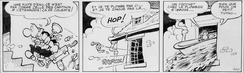 Achille TALON par Greg - Planche originale