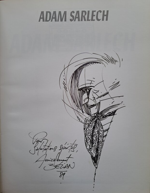 Adam Sarlech by Frédéric Bézian - Sketch
