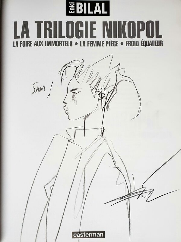 Enki Bilal, LA TRILOGIE NIKOPOLE - Sketch