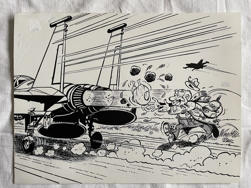 Jacques Maezelle, Dessin humoristique aeronautic 2 - Comic Strip