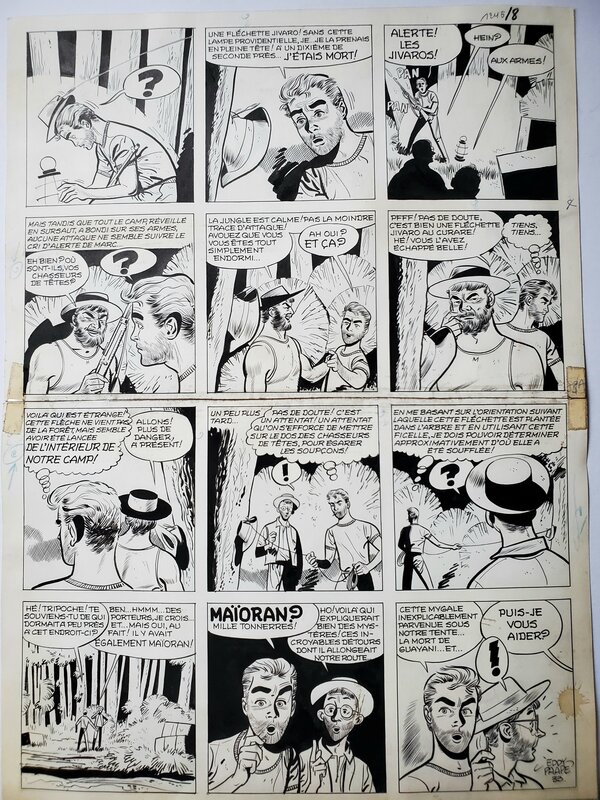 Eddy Paape, MARC DACIER T5 LA MAIN NOIRE - Comic Strip