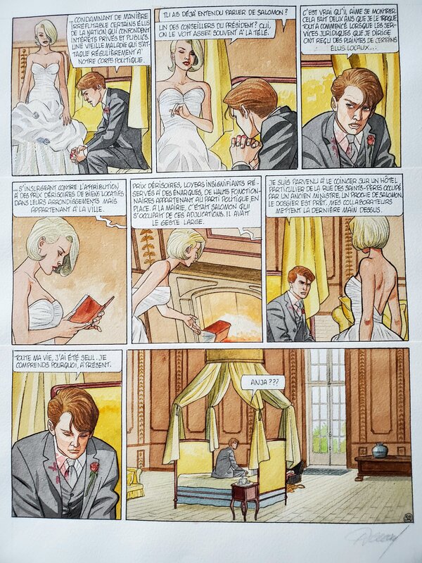 VENUS H. par Renaud - Planche originale