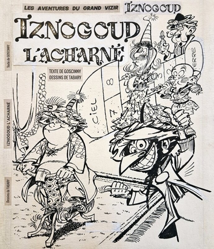 Iznogoud l'acharné par Jean Tabary, René Goscinny - Couverture originale