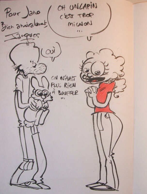 Jacques Louis, Le chomeur et sa belle - Sketch