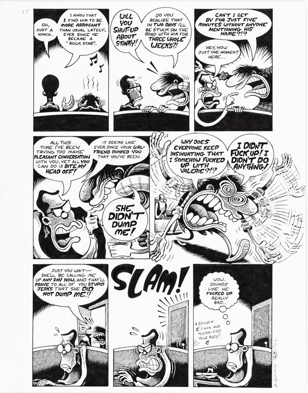 Hate #9, pg. 17 by Peter Bagge - Comic Strip
