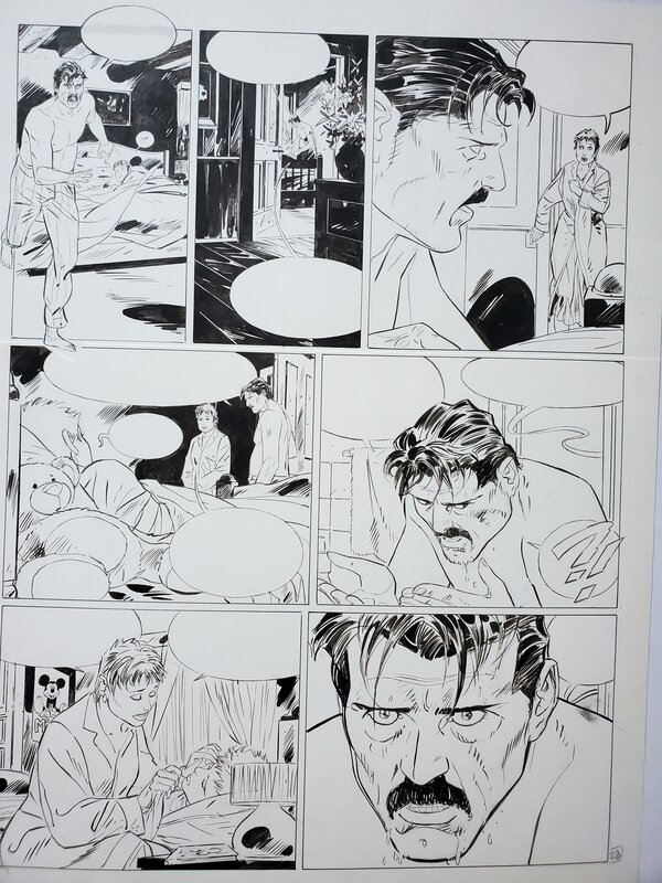URLAND par Daniel Koller - Planche originale