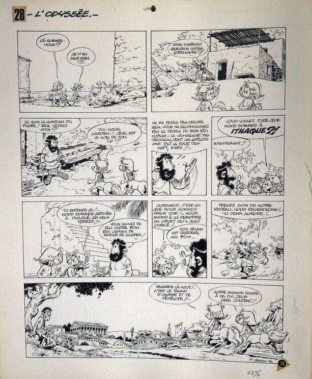 Pierre Seron, Aurore et Ulysse, les centaures - Comic Strip
