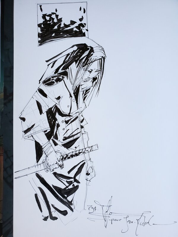 Jean-Florian Tello, MARSHALL  T1 D'OMBRES & DE LUMIERES - Sketch