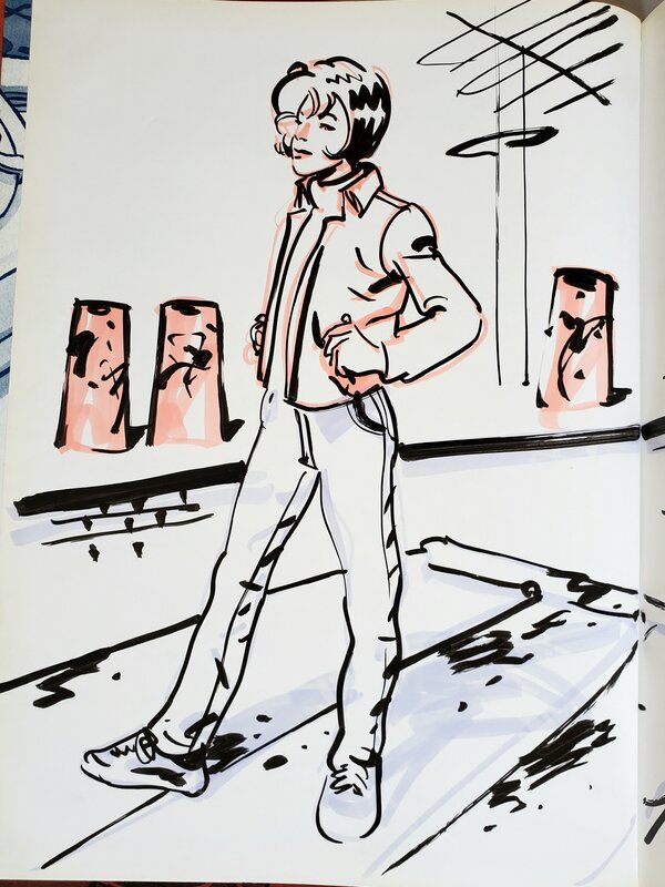 Jean-Christophe Chauzy, CLARA  T1 FAUX-FUYANTS - Sketch