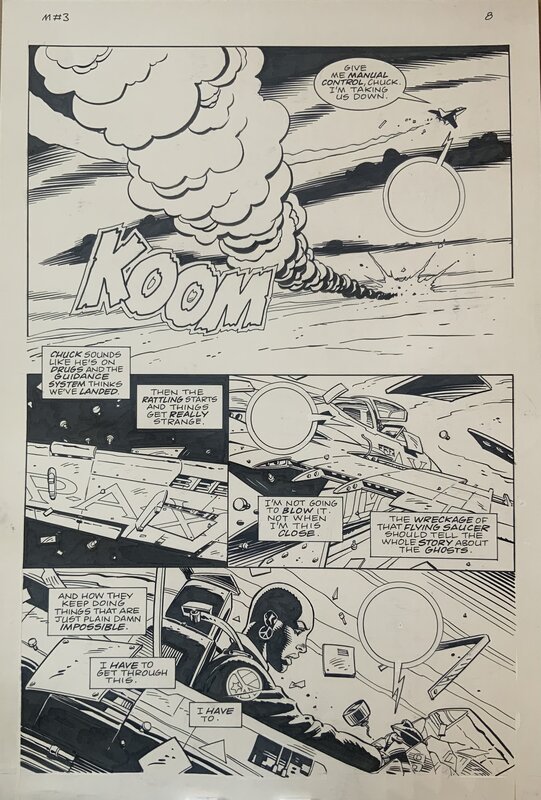 Dave Gibbons, Martha Washington Goes to War #3 p8 - Comic Strip