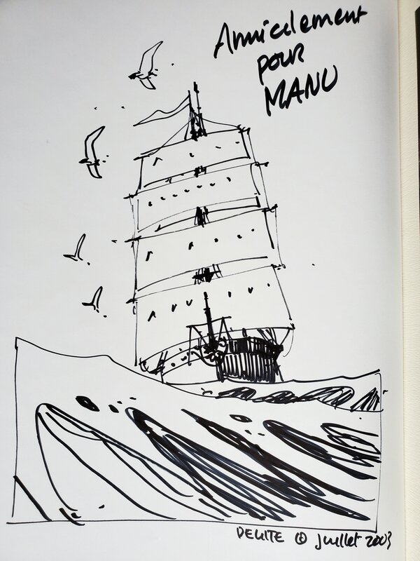Jean-Yves Delitte, LE NEPTUNE   T1 A LA CONQUÊTE D'UN RÊVE - Sketch