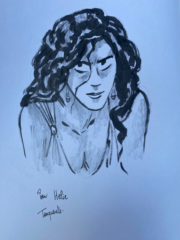 Hervé Tanquerelle, illustration originale, Tara, 