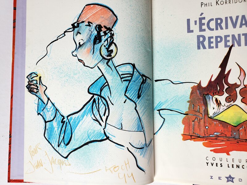 Alain Koch, PHIL KORRIDOR  T2 L'ECRIVAIN REPENTI - Sketch
