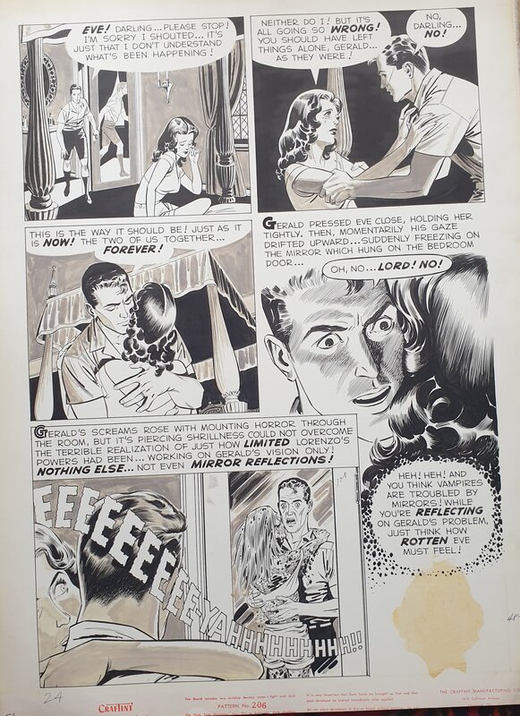 Johnny Craig, Archie Goodwin, Creepy # 19 eye of the beholder - Planche originale