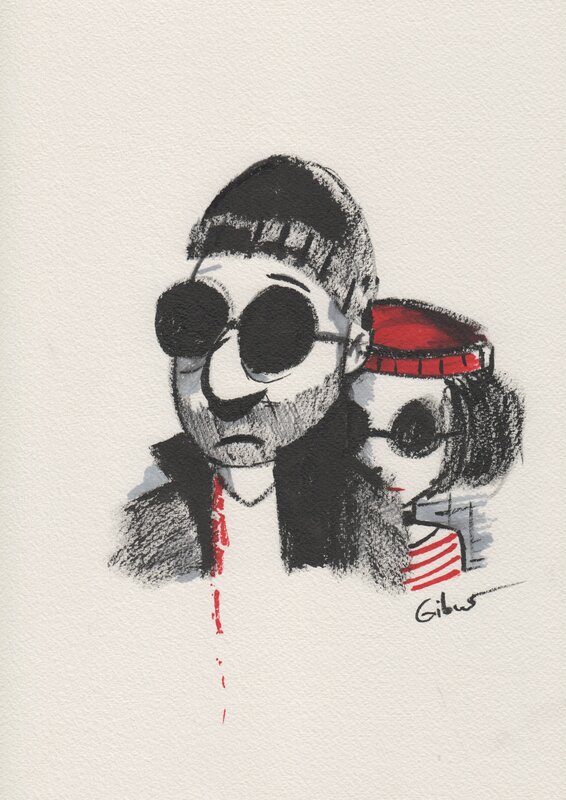 Leon by Gibus - Original Illustration
