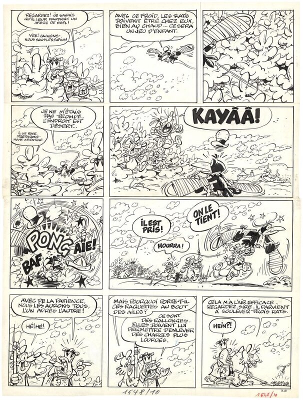 Raymond Macherot, Un sapin pour Sibylline - Comic Strip