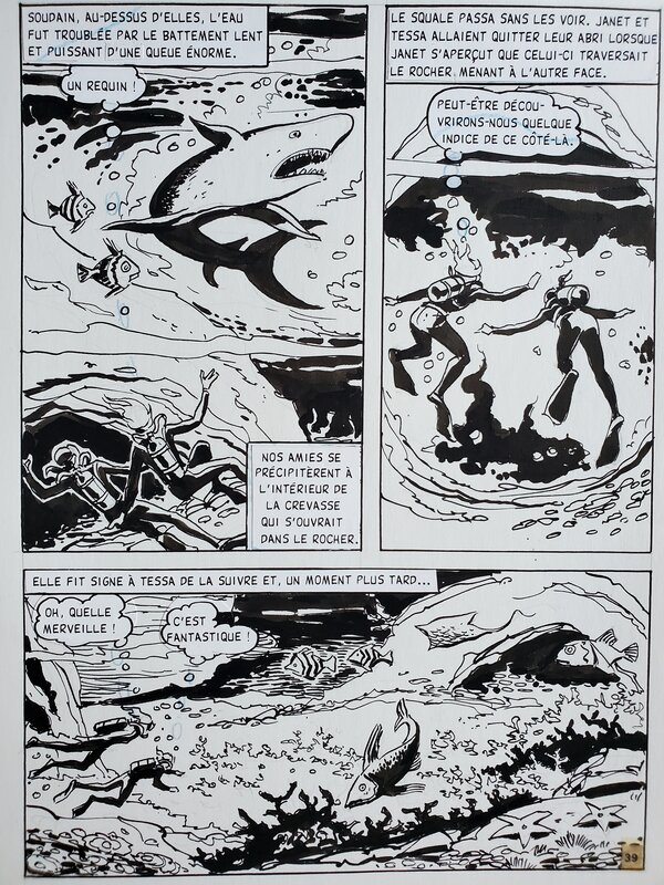 L'Île DE LA LIBERTE by José Grau - Comic Strip