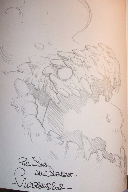 7 dragons by Sylvain Guinebaud - Sketch