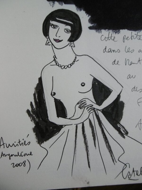 Kiki de monparnasse by Catel - Sketch