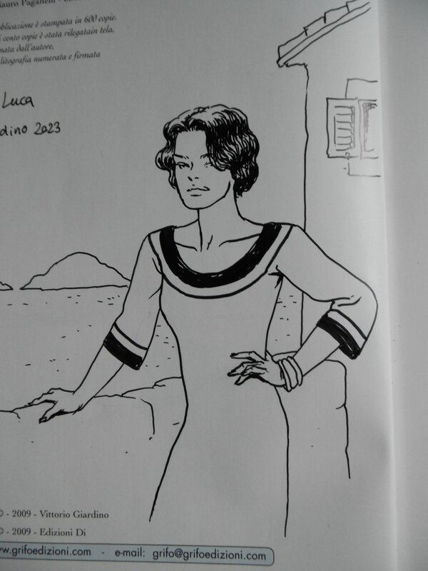 Calma by Vittorio Giardino - Sketch
