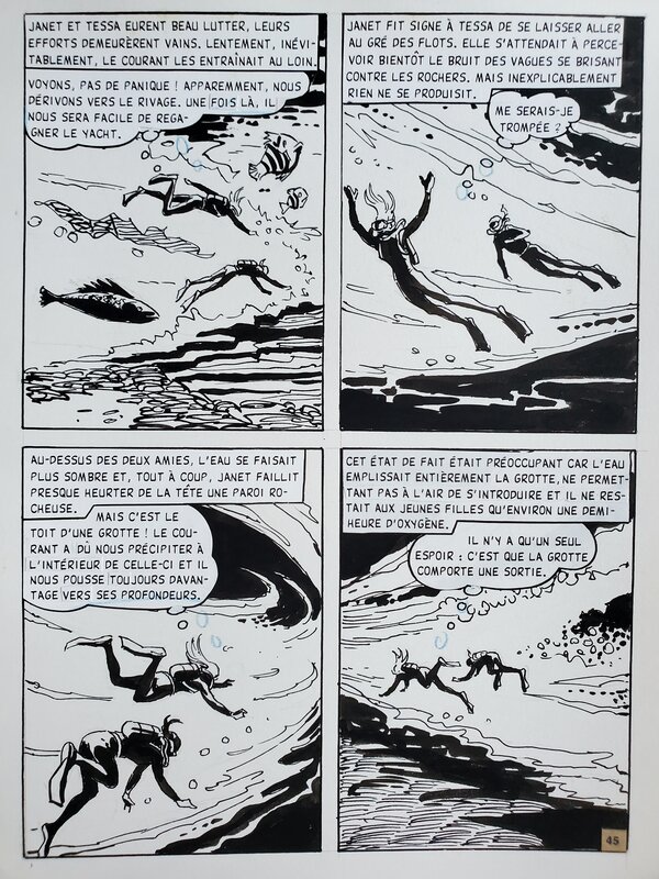 L'ÎLE DE LA LIBERTE by José Grau - Comic Strip