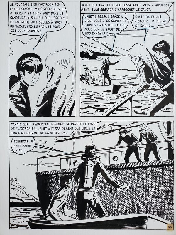 L'ÎLE DE LA LIBERTE by José Grau - Comic Strip