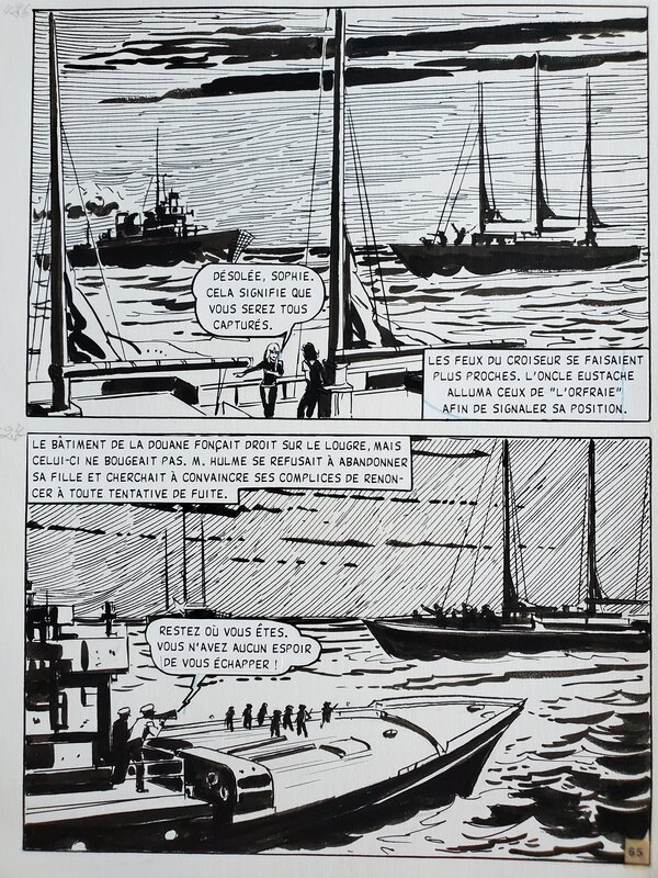L'ÎLE DE LA LIBERTE by José Grau - Comic Strip
