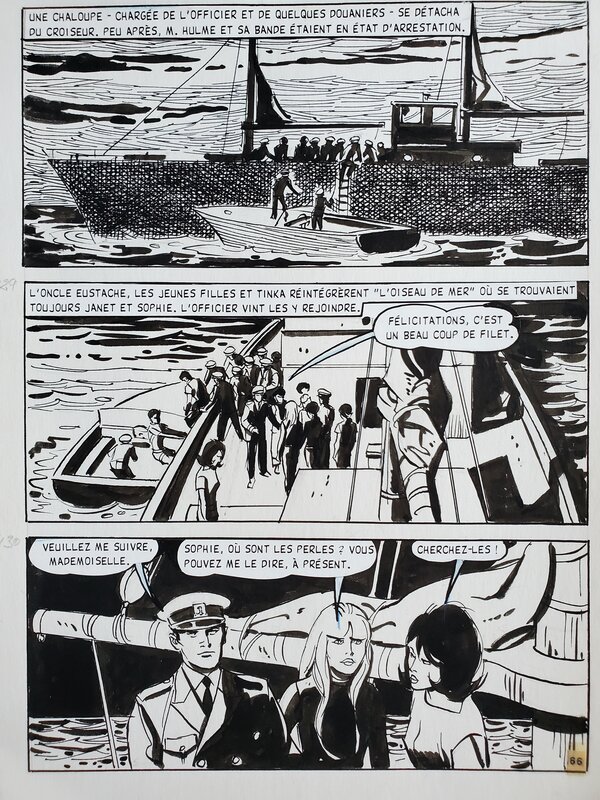 L'ÎLE DE LA LIBERTE by José Grau - Comic Strip