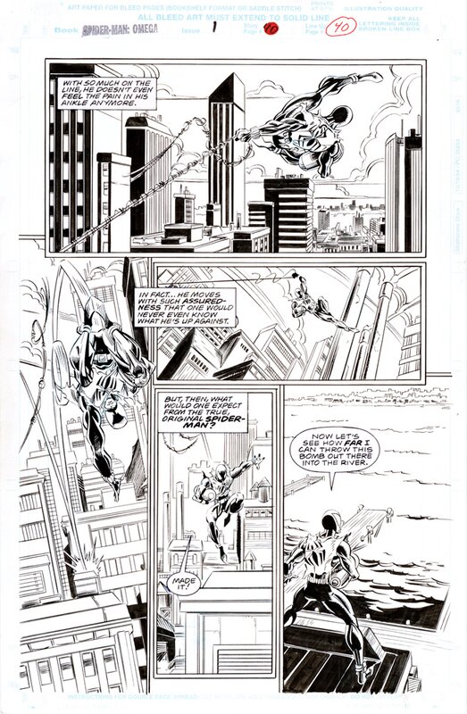 Mark Bagley, Al Milgrom, Tom Lyle, Spider-Man: Maximum Clonage Omega - Issue #6, planche 39 - Comic Strip