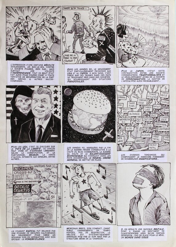 Ivan Brun, My Way - My Favourite Rock Band - Comic Strip
