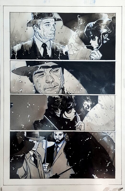 Olivier Coipel, The Magic Order #6 page 27 - Original art