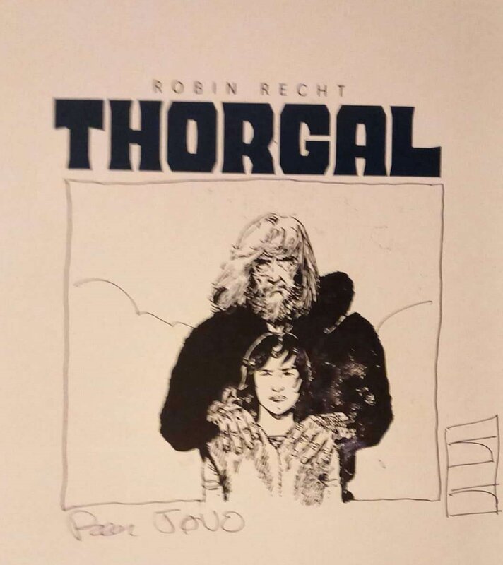 Thorgal by Robin Recht - Sketch