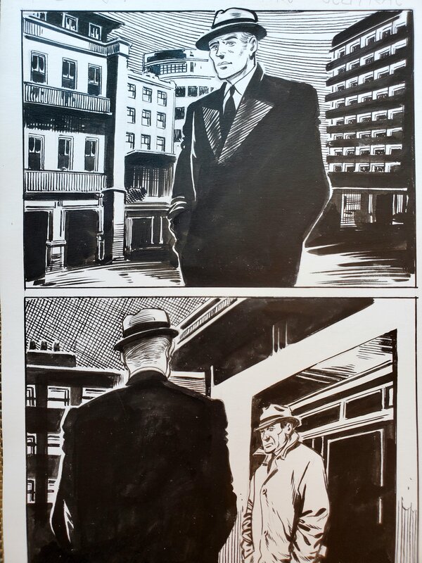 Leopoldo Sanchez, OSS 117   PAYS NEUTRE - Comic Strip