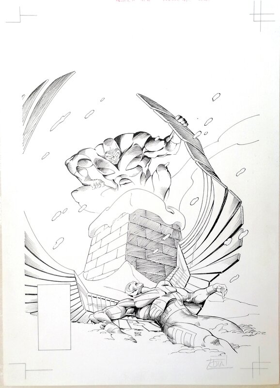 Ciro Tota, X-Factor 15 couverture - Comic Strip