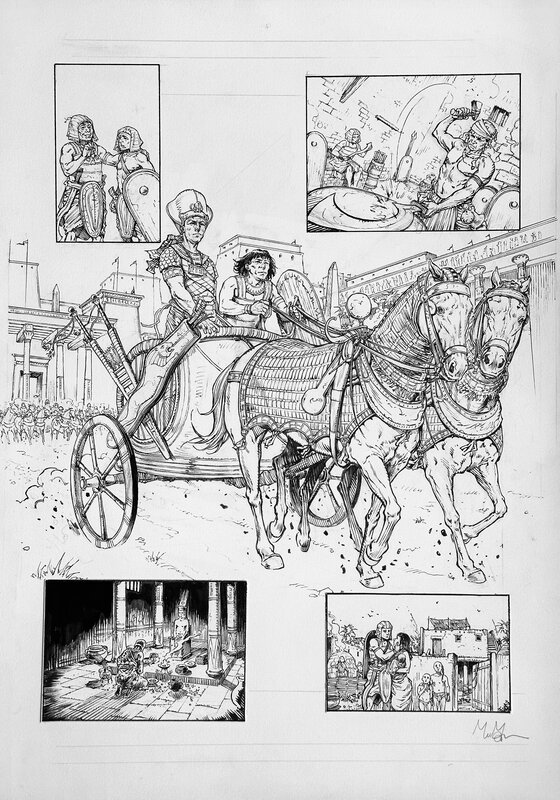 Ramsès II by Michael Malatini - Comic Strip