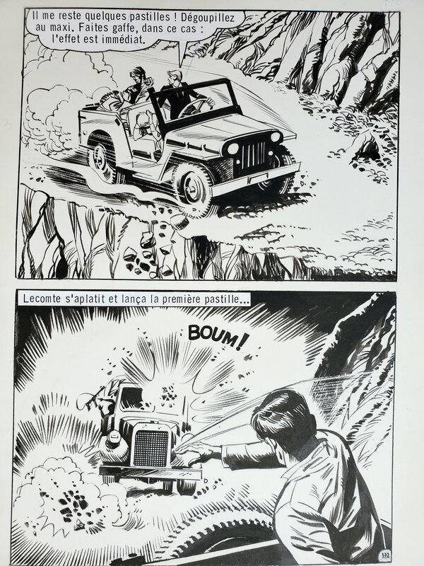 Riba, QUAND LECOMTE S'EN MÊLE - Comic Strip