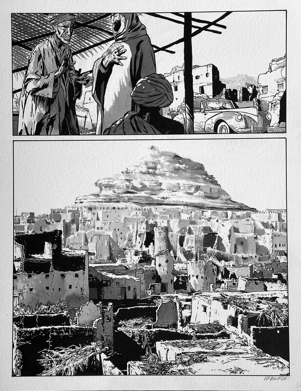 Bernard Vrancken, Stephen Desberg, Les Enfants du Ciel, planche 22 - Comic Strip
