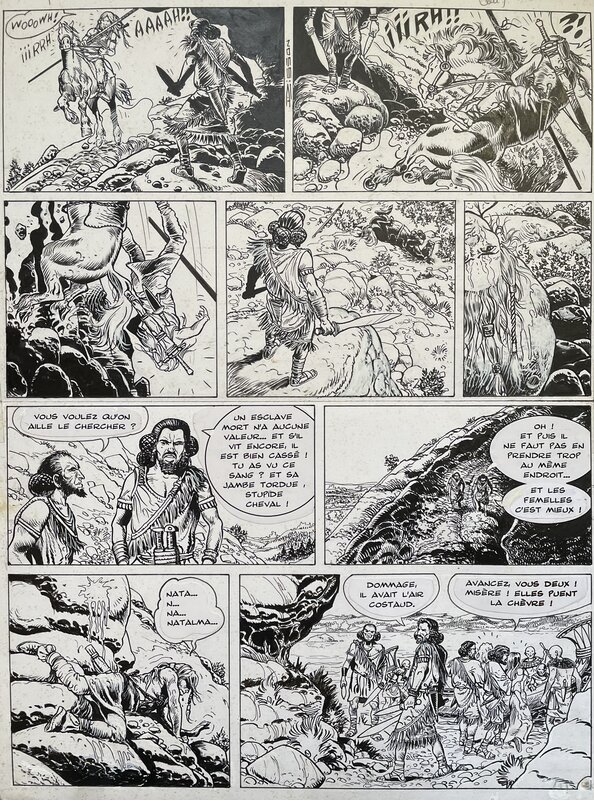 AKARAD par François Plisson, Franz - Planche originale