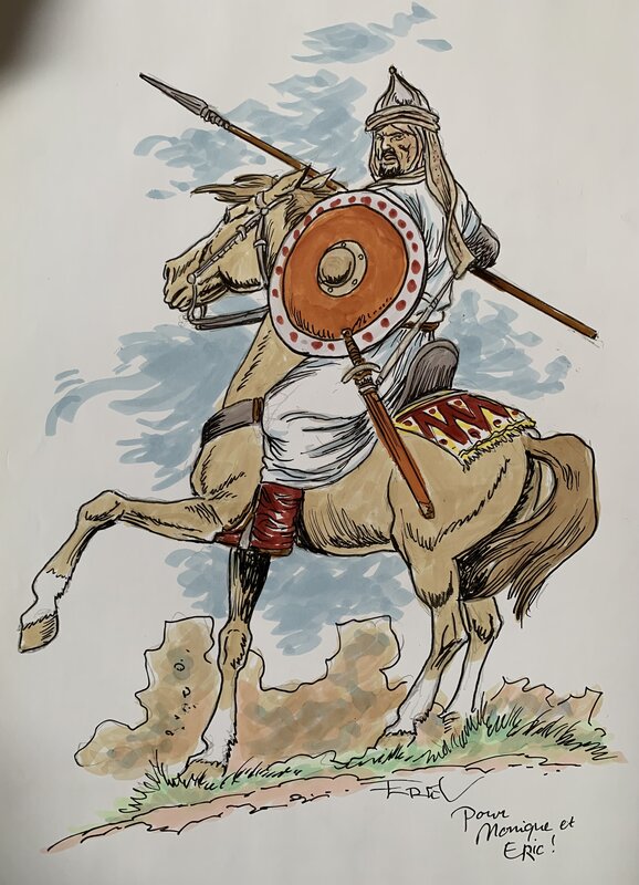 Ersel - Le Gardien de la lance - Dédicace