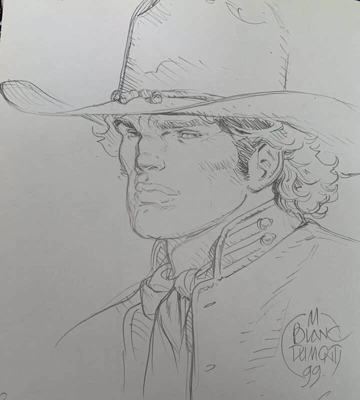 Blanc-Dumont - La Jeunesse de Blueberry - Sketch