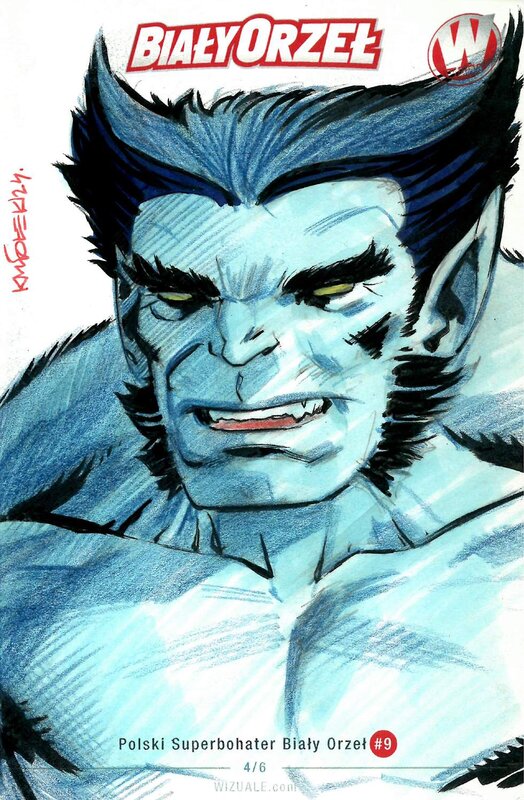 Wolverine - fan art par Adam Kmiołek - Œuvre originale