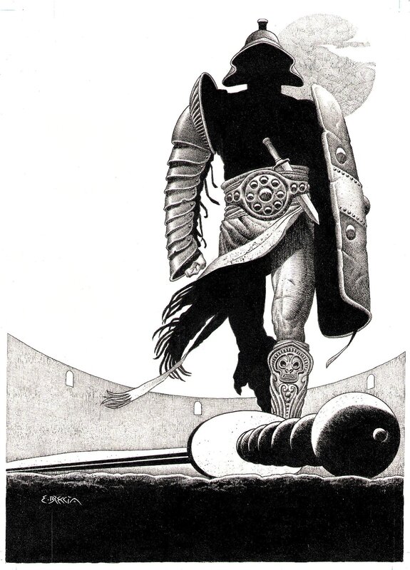 Breccia Enrique, Golgotha, Tome 1, L'arène des maudits, couverture, 2021. - Original Cover