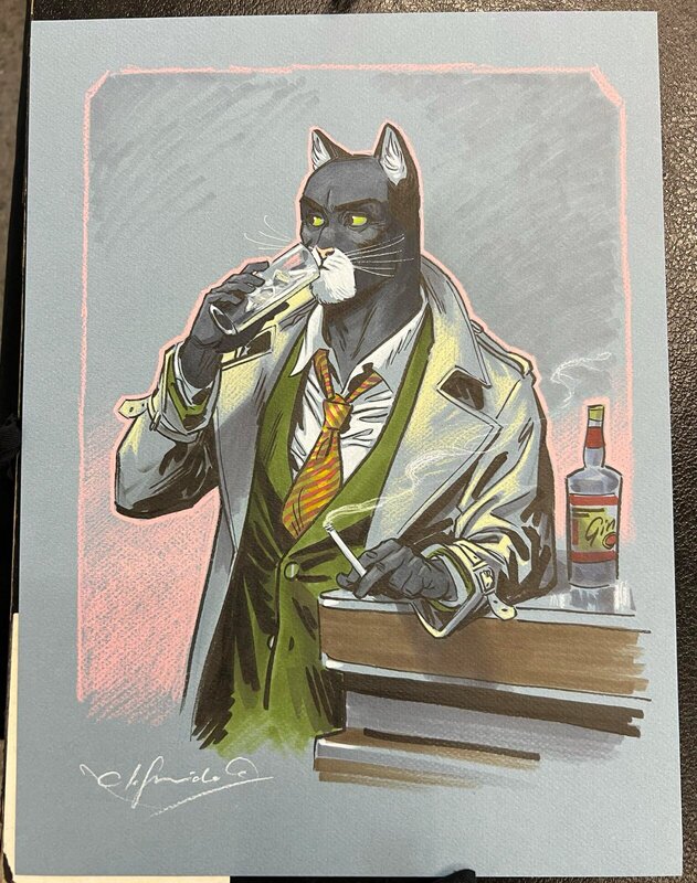 Blacksad by Juanjo Guarnido - Original Illustration